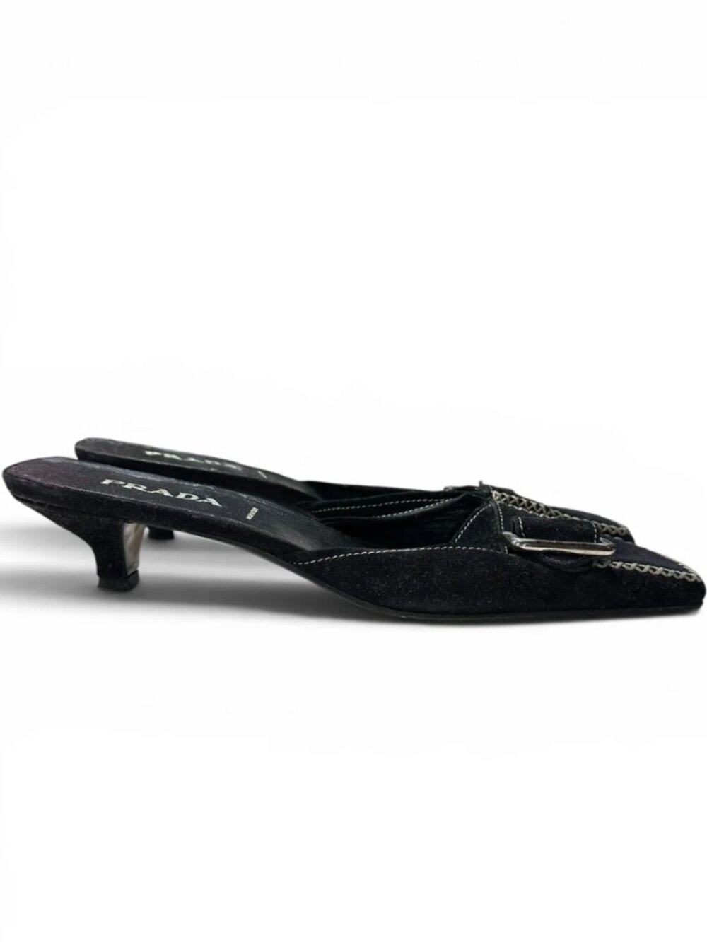 Prada Black Shoes, 38.5